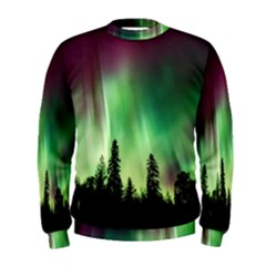 Aurora-borealis-northern-lights Men s Sweatshirt