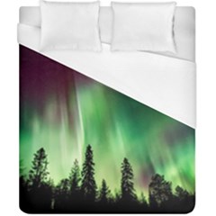 Aurora-borealis-northern-lights Duvet Cover (California King Size)