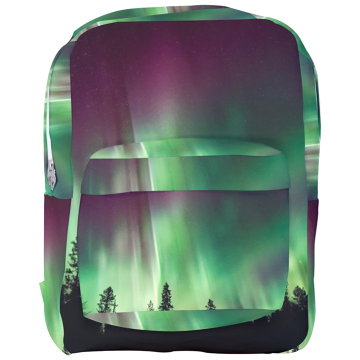 Aurora-borealis-northern-lights Full Print Backpack