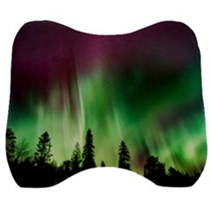 Aurora-borealis-northern-lights Velour Head Support Cushion