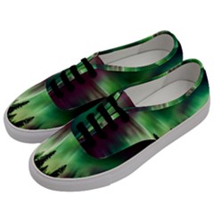 Aurora-borealis-northern-lights Men s Classic Low Top Sneakers