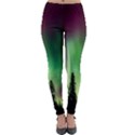 Aurora-borealis-northern-lights Lightweight Velour Leggings View1