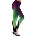 Aurora-borealis-northern-lights Lightweight Velour Leggings View4