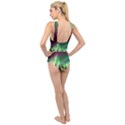 Aurora-borealis-northern-lights Cross Front Low Back Swimsuit View2