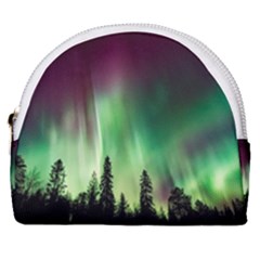 Aurora-borealis-northern-lights Horseshoe Style Canvas Pouch