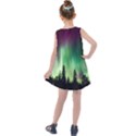 Aurora-borealis-northern-lights Kids  Summer Dress View2