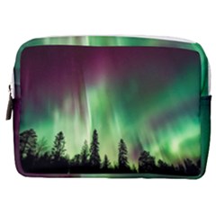 Aurora-borealis-northern-lights Make Up Pouch (Medium)