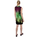 Aurora-borealis-northern-lights Sleeveless Shirt Dress View2