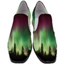 Aurora-borealis-northern-lights Women Slip On Heel Loafers View1