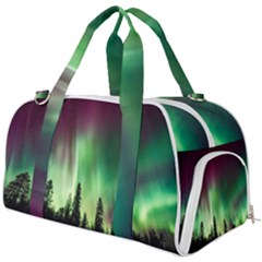 Aurora-borealis-northern-lights Burner Gym Duffel Bag