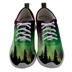 Aurora-borealis-northern-lights Women Athletic Shoes