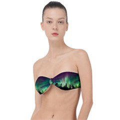 Aurora-borealis-northern-lights Classic Bandeau Bikini Top 