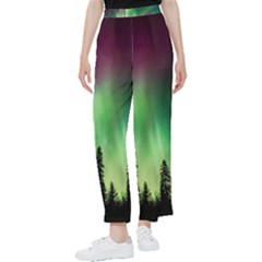 Aurora-borealis-northern-lights Women s Pants 