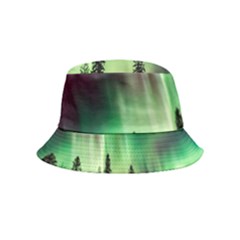 Aurora-borealis-northern-lights Bucket Hat (Kids)