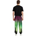 Aurora-borealis-northern-lights Men s Elastic Waist Pants View2