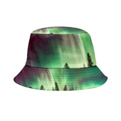 Aurora-borealis-northern-lights Inside Out Bucket Hat
