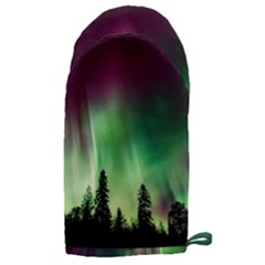 Aurora-borealis-northern-lights Microwave Oven Glove