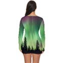 Aurora-borealis-northern-lights Long Sleeve Boyleg Swimsuit View4