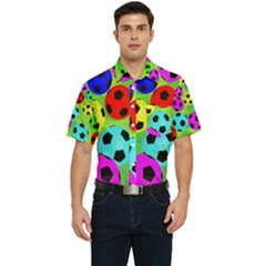 Balls Colors Men s Short Sleeve Pocket Shirt  by Ket1n9