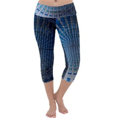 Data-computer-internet-online Capri Yoga Leggings by Ket1n9