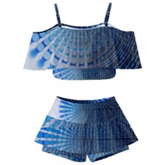 Data-computer-internet-online Kids  Off Shoulder Skirt Bikini by Ket1n9