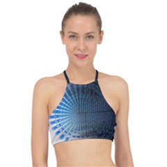 Data-computer-internet-online Halter Bikini Top by Ket1n9