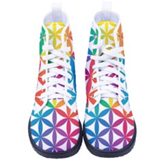 Heart Energy Medicine Men s High-Top Canvas Sneakers