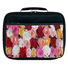 Rose Color Beautiful Flowers Lunch Bag by Ket1n9