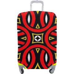 Traditional Art Pattern Luggage Cover (large) by Ket1n9