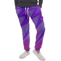 Purple-star-sun-sunshine-fractal Men s Jogger Sweatpants by Ket1n9