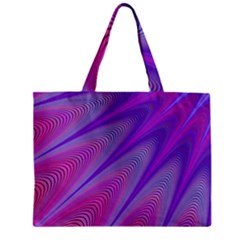 Purple-star-sun-sunshine-fractal Zipper Mini Tote Bag by Ket1n9