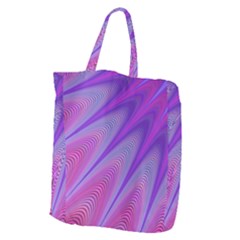 Purple-star-sun-sunshine-fractal Giant Grocery Tote by Ket1n9