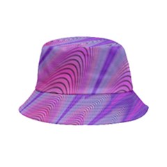 Purple-star-sun-sunshine-fractal Inside Out Bucket Hat by Ket1n9