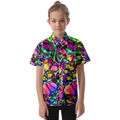 Network-nerves-nervous-system-line Kids  Short Sleeve Shirt by Ket1n9