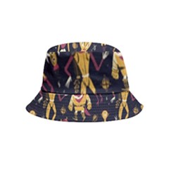 Alien Surface Pattern Inside Out Bucket Hat (kids) by Ket1n9