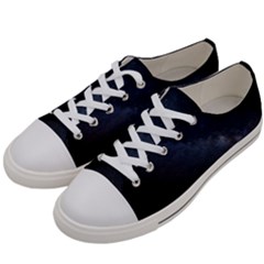 Cosmos-dark-hd-wallpaper-milky-way Men s Low Top Canvas Sneakers by Ket1n9