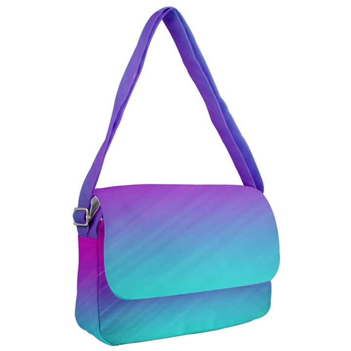 Background-pink-blue-gradient Courier Bag