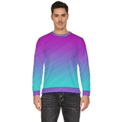 Background-pink-blue-gradient Men s Fleece Sweatshirt