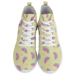 Watermelon Wallpapers  Creative Illustration And Patterns Men s Lightweight High Top Sneakers