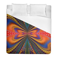 Casanova Abstract Art-colors Cool Druffix Flower Freaky Trippy Duvet Cover (full/ Double Size) by Ket1n9