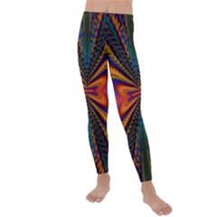 Casanova Abstract Art-colors Cool Druffix Flower Freaky Trippy Kids  Lightweight Velour Leggings by Ket1n9