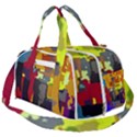 Abstract-vibrant-colour Burner Gym Duffel Bag View2