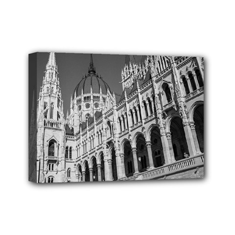 Architecture-parliament-landmark Mini Canvas 7  X 5  (stretched) by Ket1n9