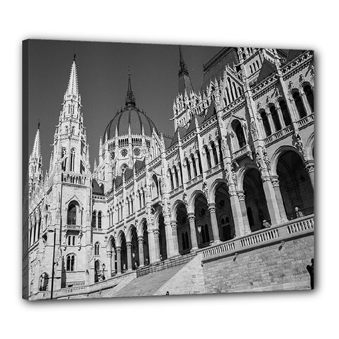 Architecture-parliament-landmark Canvas 24  X 20  (stretched) by Ket1n9