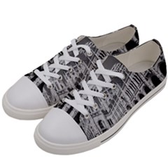 Architecture-parliament-landmark Men s Low Top Canvas Sneakers