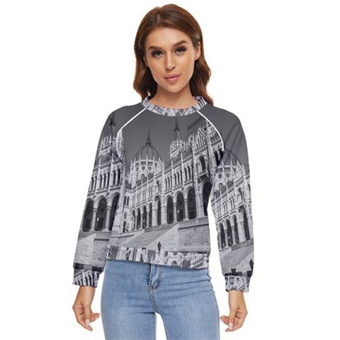 Architecture-parliament-landmark Women s Long Sleeve Raglan T-shirt by Ket1n9