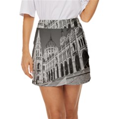 Architecture-parliament-landmark Mini Front Wrap Skirt by Ket1n9