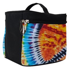 Tie Dye Peace Sign Make Up Travel Bag (small) by Ket1n9