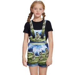 Astronaut Kids  Short Overalls