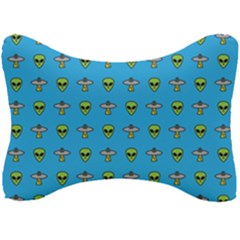 Alien Pattern Seat Head Rest Cushion by Ket1n9